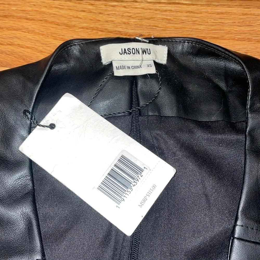 NWT Jason wu faux leather dress
